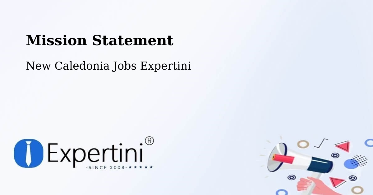 Corporate Mission – Tiaré - New Caledonia Jobs Expertini
