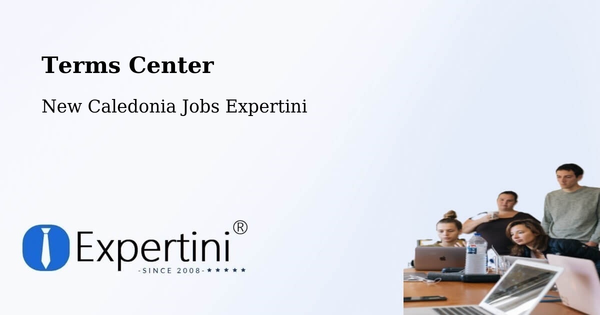 Terms of Service – Tiaré - New Caledonia Jobs Expertini